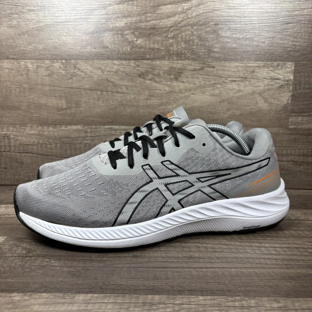Asics Gel-Excite 9 Gray Mens US Size 11.5 EUR 46 1011B338 Running Shoes